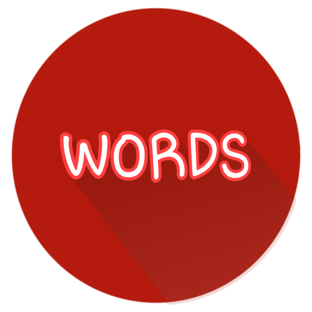 words vocabulary icon