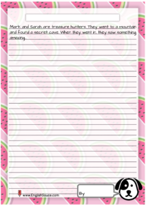 writing-story-starters-ESL-English-free-worksheets