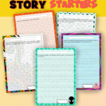 Story starters - an engaging ESL writing resource.