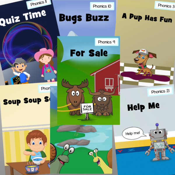 Phonics Beginner English esl reading stories