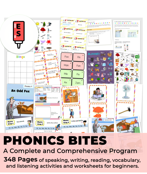 Phonics program - beginner English ESL