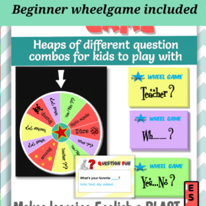 Wheelgame 1 – Speaking Activity