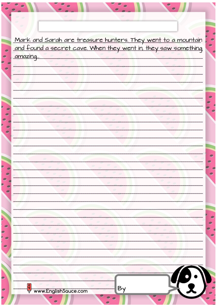 Worksheets - Writing - EnglishSauce