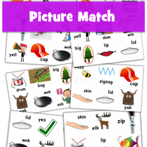 Picture Match 4 – Speaking Game