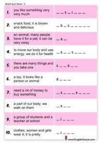 free-worksheet-basic-vocabulary-word-quiz-english-esl-activity (9)
